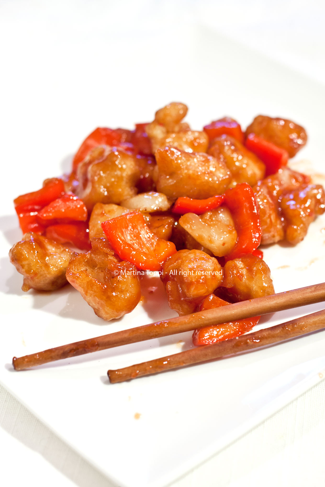 Pollo in salsa agrodolce (cucina cinese) - 🍩 Trattoria da Martina