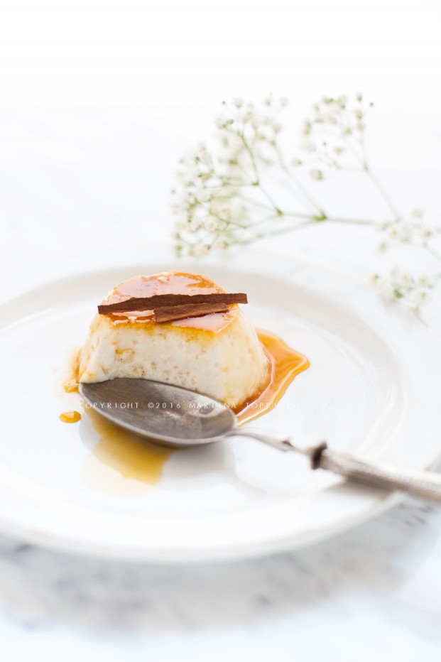 Panna cotta senza colla di pesce con albume